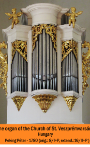 Országh organ of Szentbekkala Országh organ of Szentbekkala