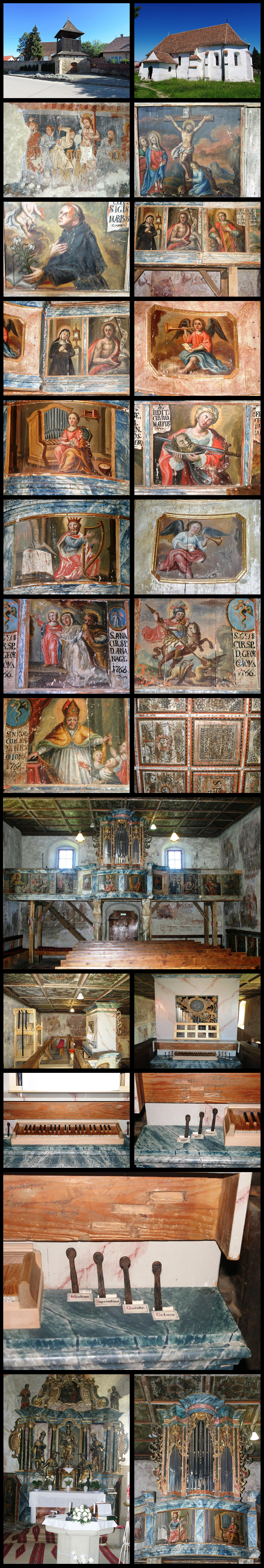 Gelence Catholic Church and Baroque Organ Gelence Catholic Church and Baroque Organ