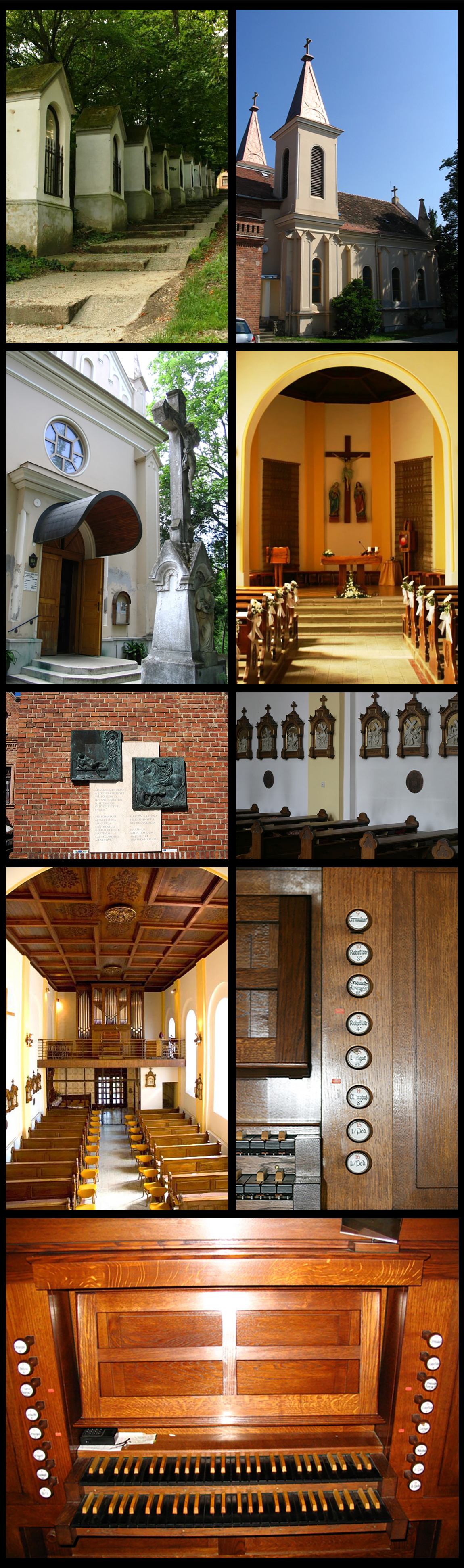  Calvary Church from Szombathely and the Eule Organ