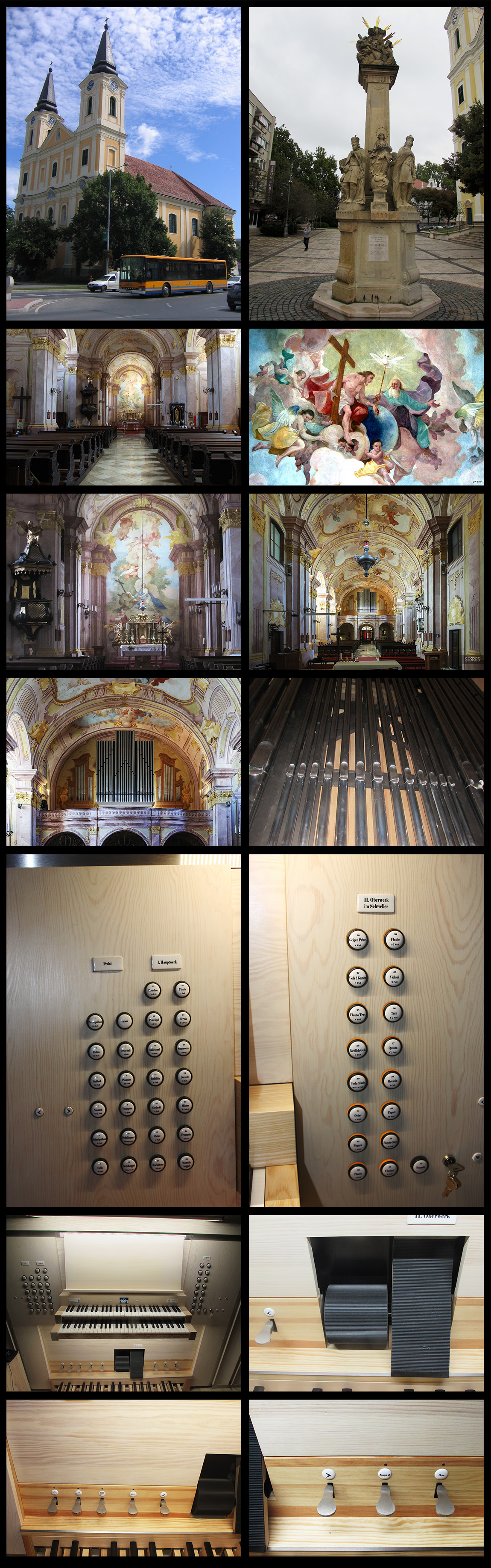 Catholic Church From Zalaegerszeg and the Organ