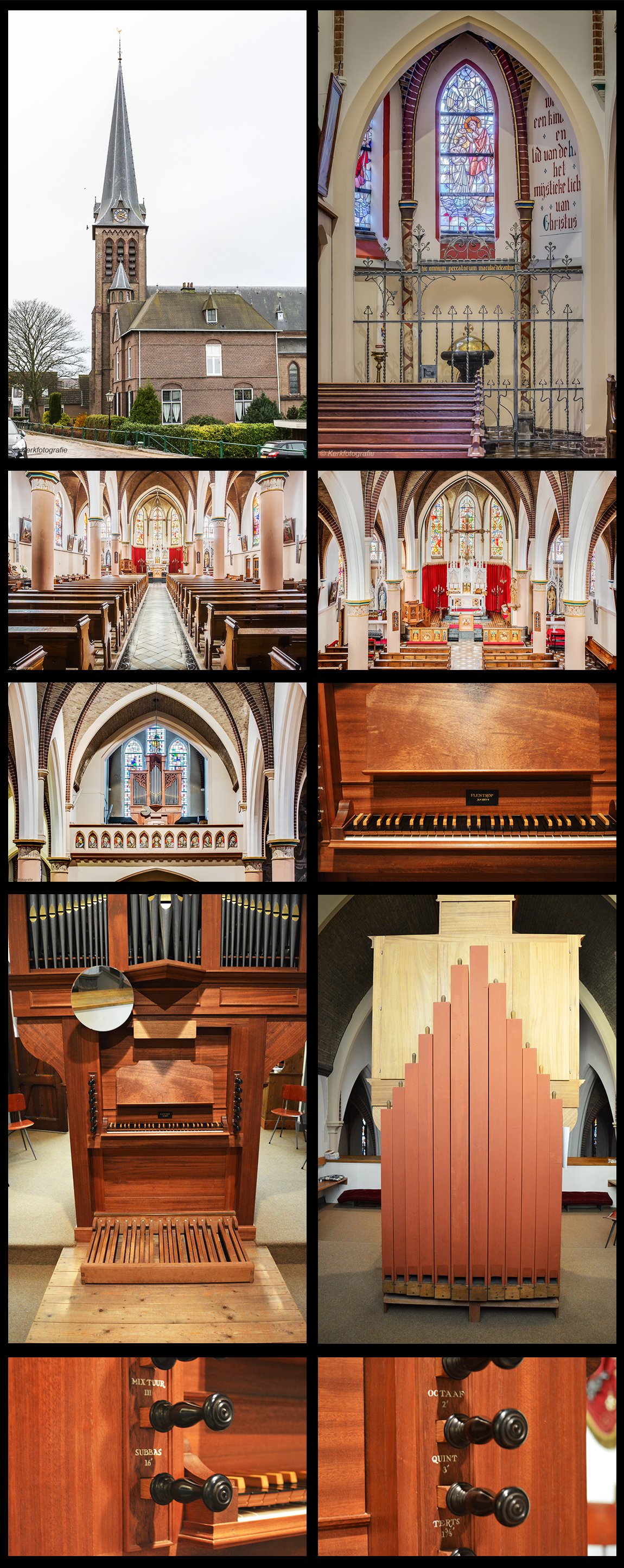 Roman Catholic Church from Lemmer and the Organ