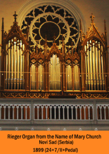 Rieger Organ from Novi Sad