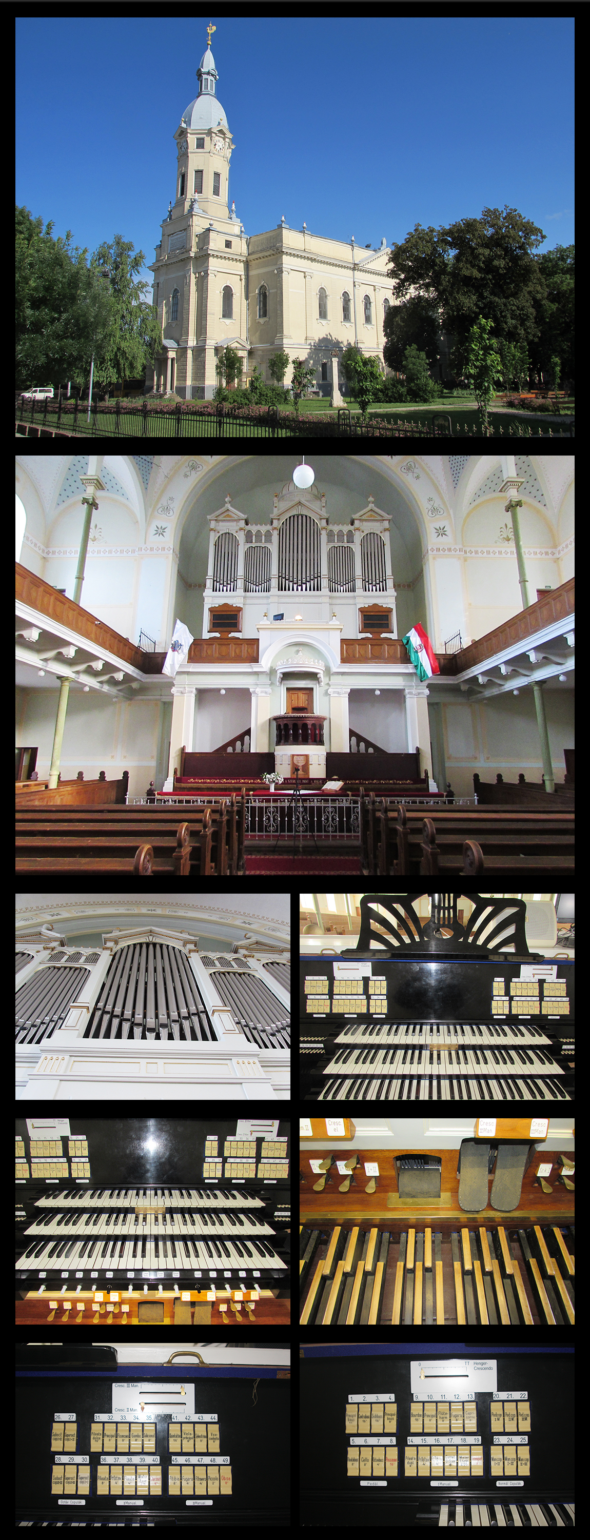 Reformed Church from Boszormeny, and the Angster Organ