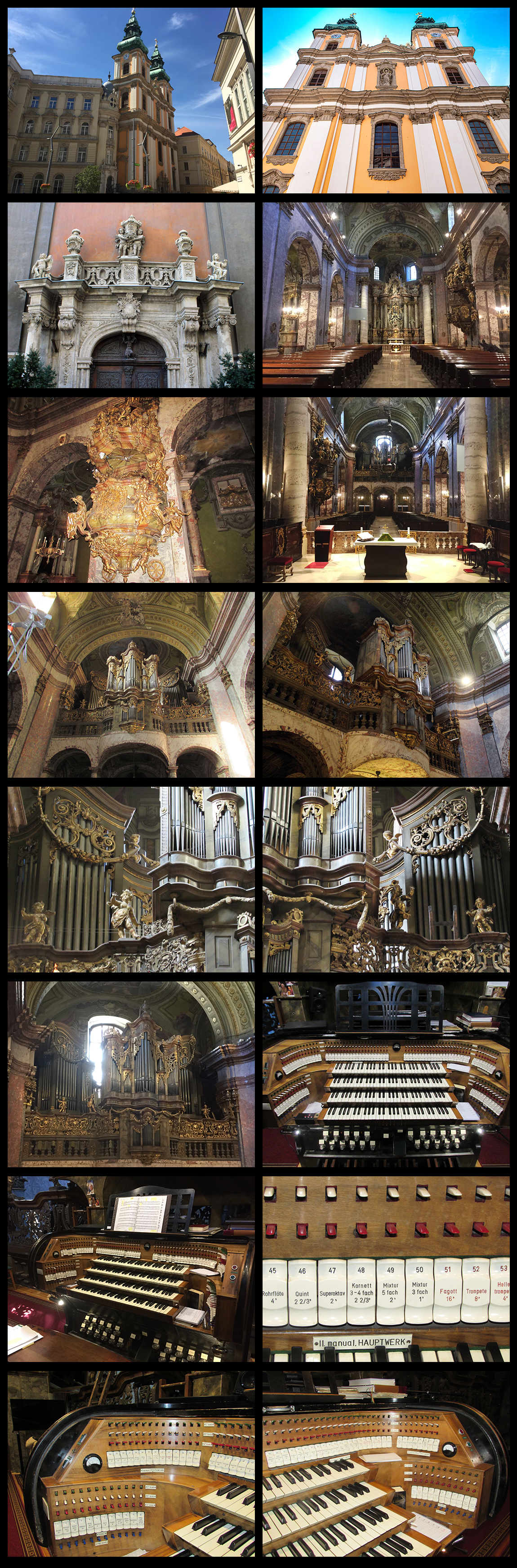 Mary the Virgin Church in Budapest, and the Organ