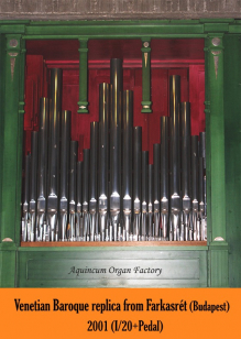Venetian Baroque Organ from Budapest