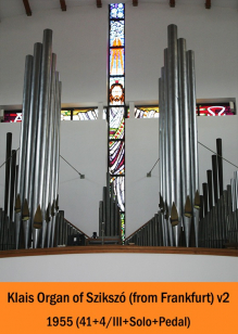 Klais Organ from Frankfurt